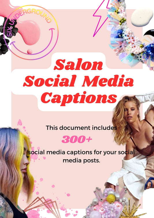 Salon Social Media Captions