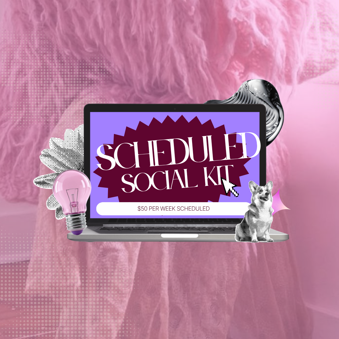 Scheduled Social Media Package