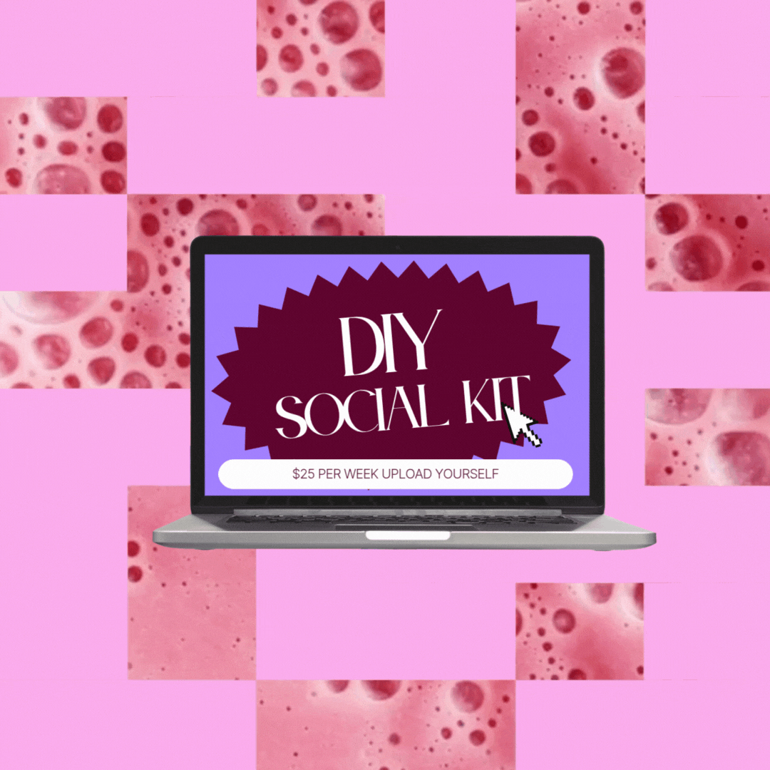 Do It Yourself Social Media Package $25 per week