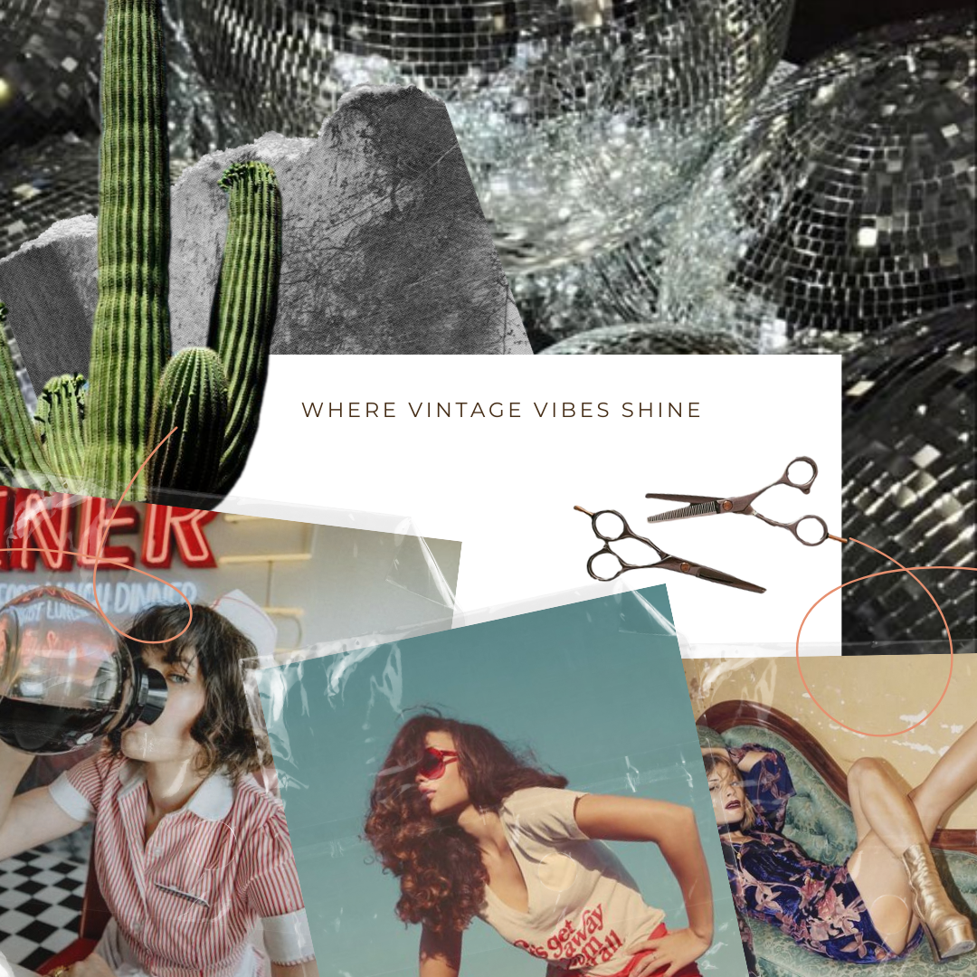 Collage Canva Template - Texan Vintage Grunge