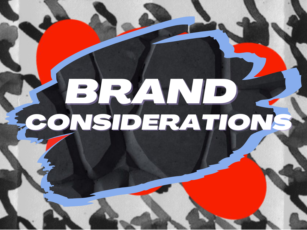Brand Considerations Workbook.